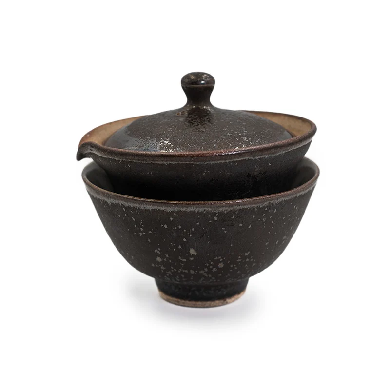Shiboridashi Set Ales Dancak schwarz (160 ml)