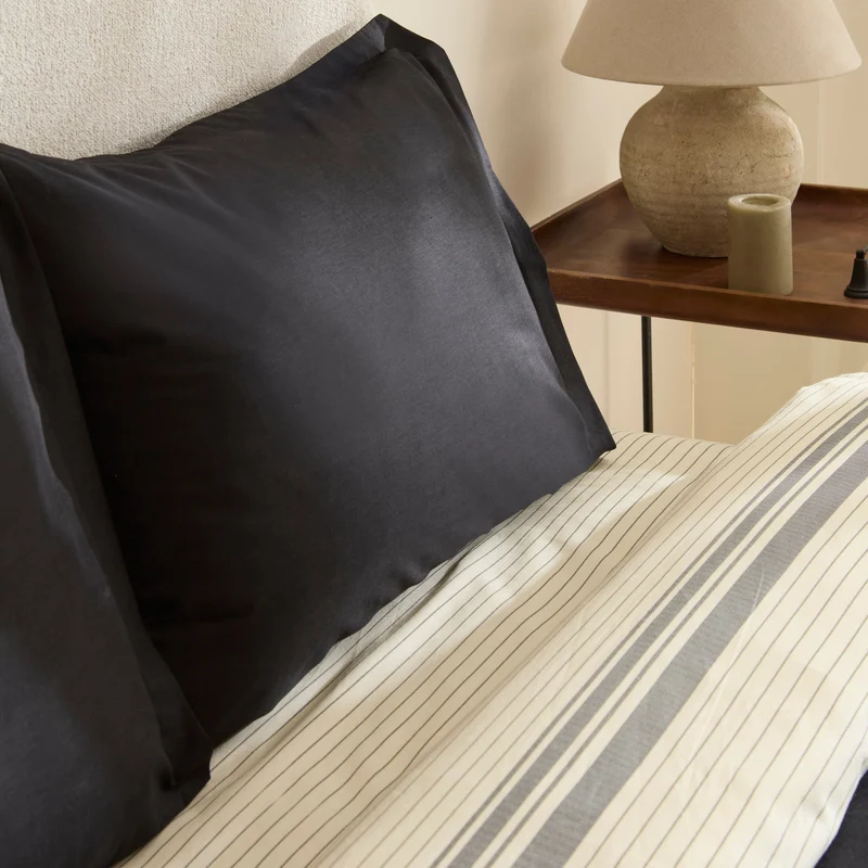Karaca Marta Perkal-Bettbezug-Set, Einzelbett, Blau