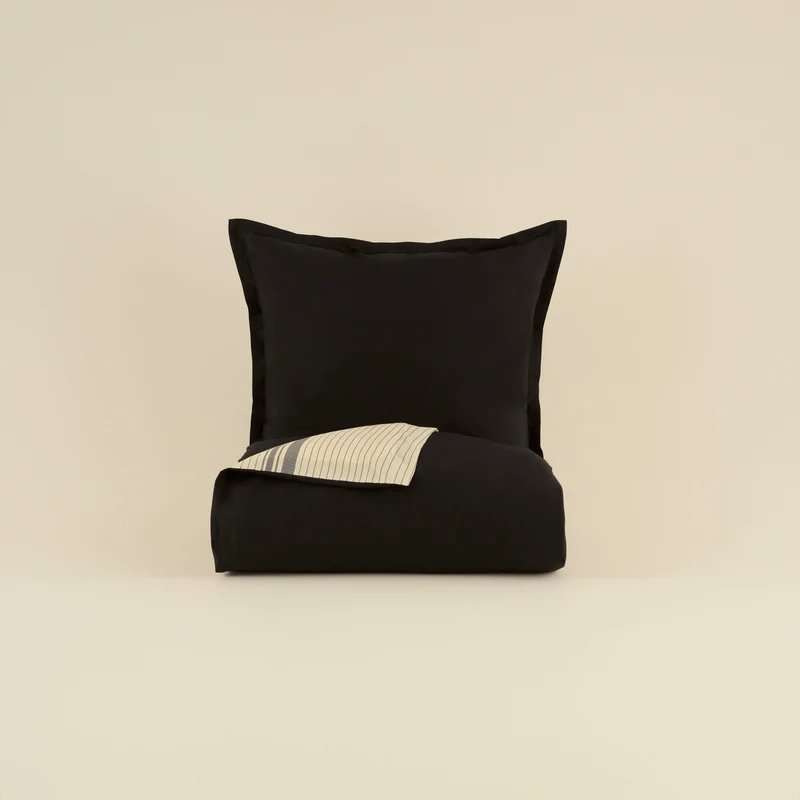 Karaca Marta Perkal-Bettbezug-Set, Blau