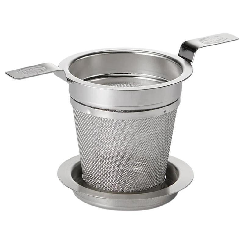 Teedauerfilter mit Doppelhenkel und Ablage