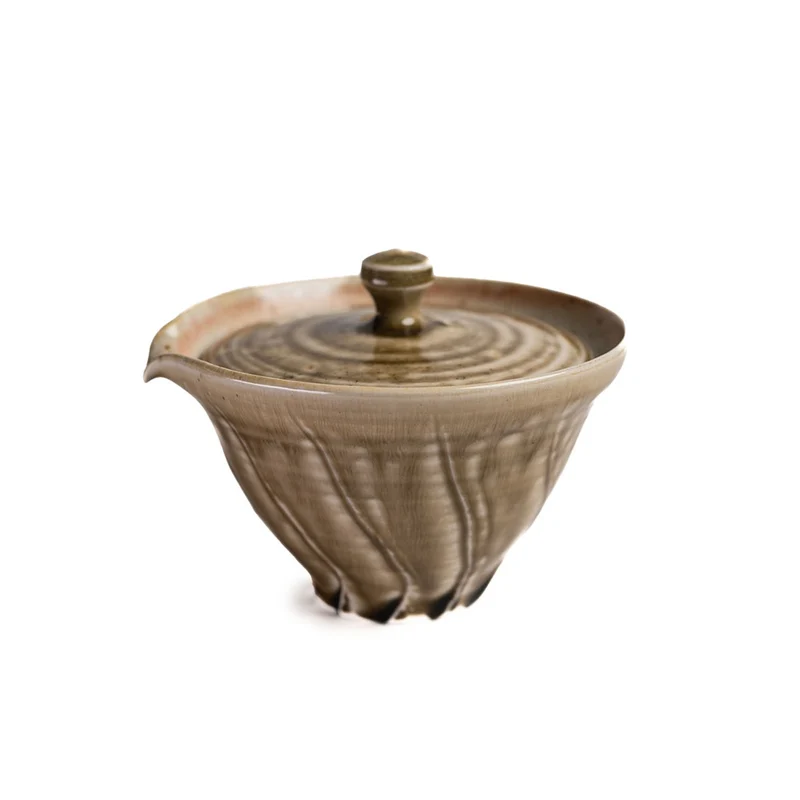 Shiboridashi Set von Ales Dancak grün/braun (140ml)