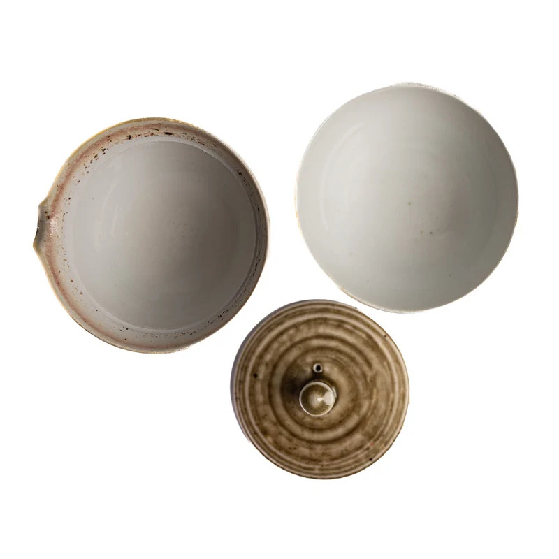 Shiboridashi Set von Ales Dancak grün/braun (140ml)