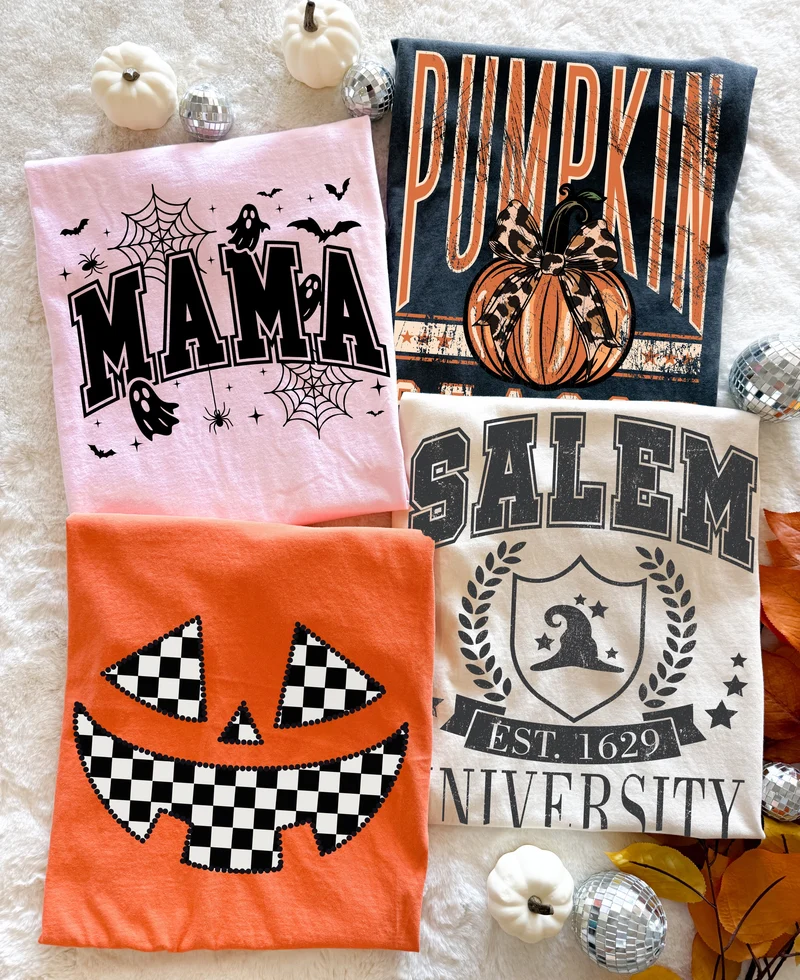 Retro Halloween Revival Tees