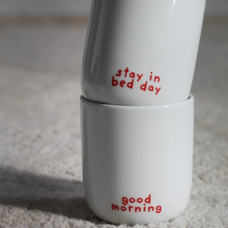 KAHLA Mood Mugs Becher 0,30 l Stay in bed day