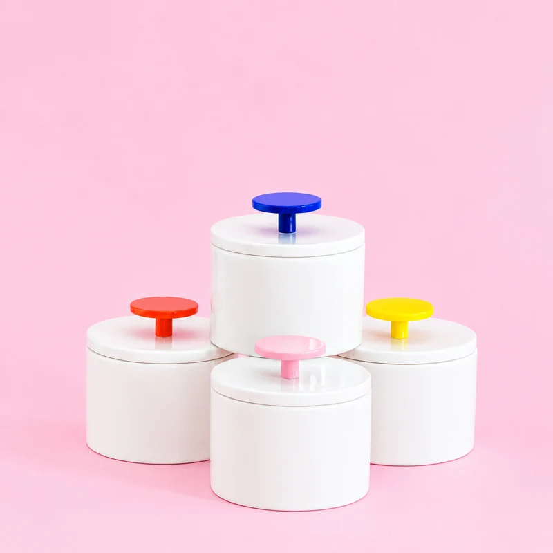 Dose KNOB blau