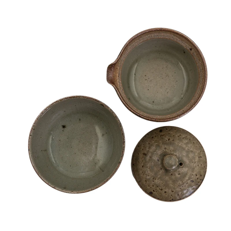 Shiboridashi Set Ales Dancak grau/braun (150 ml)