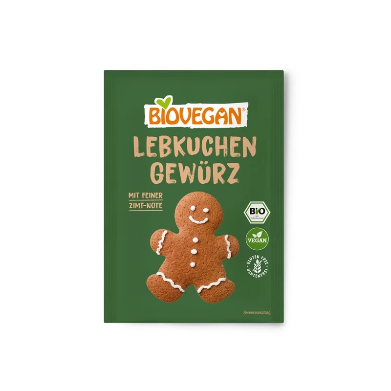 Biovegan Lebkuchengewürz mit Ceylon Zimt Bio, 15 g