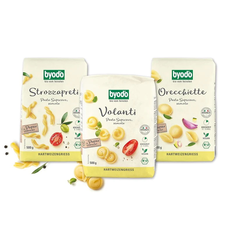 Byodo - Italienische Bio Pasta (spezial)