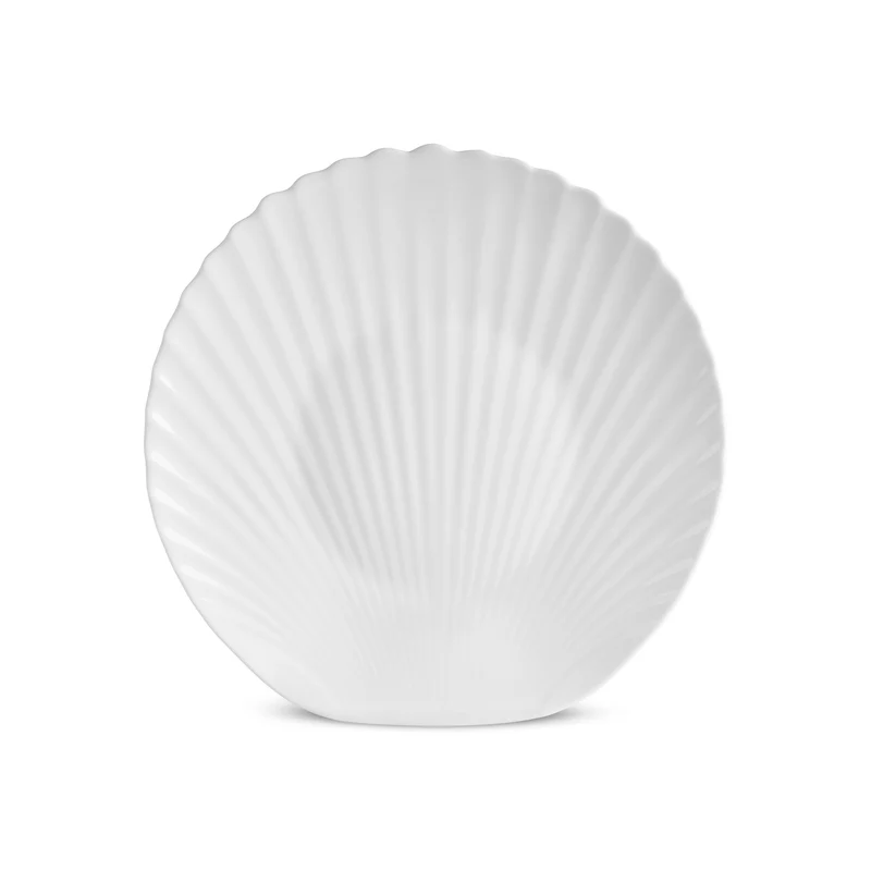 Karaca White Shell Opal Glas Tafelservice 18-teilig für 6 Personen