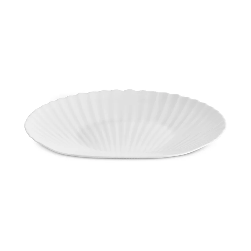 Karaca White Shell Opal Glas Tafelservice 18-teilig für 6 Personen