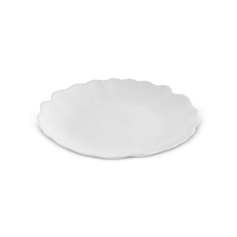 Karaca White Flower Opal Glas Tafelservice 18-teilig für 6 Personen
