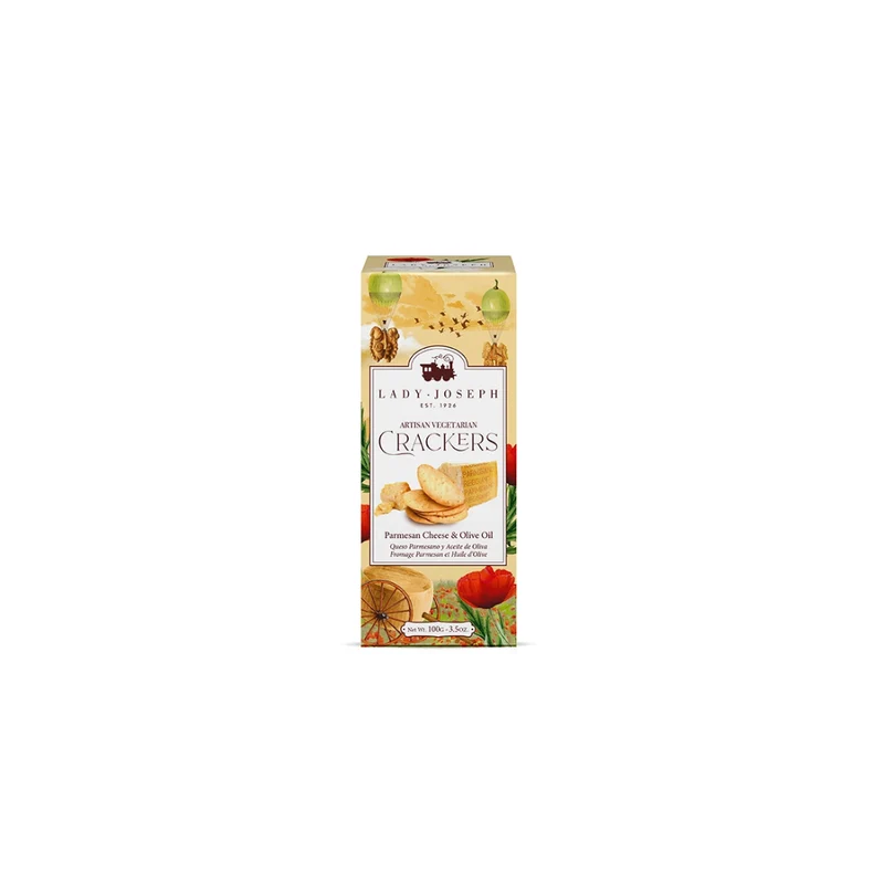 Parmesan- und Olivenöl-Cracker | Käsesnack