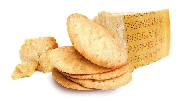 Parmesan- und Olivenöl-Cracker | Käsesnack