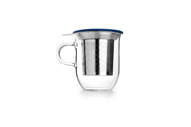Teetasse 350 ml mit Filter und Deckel