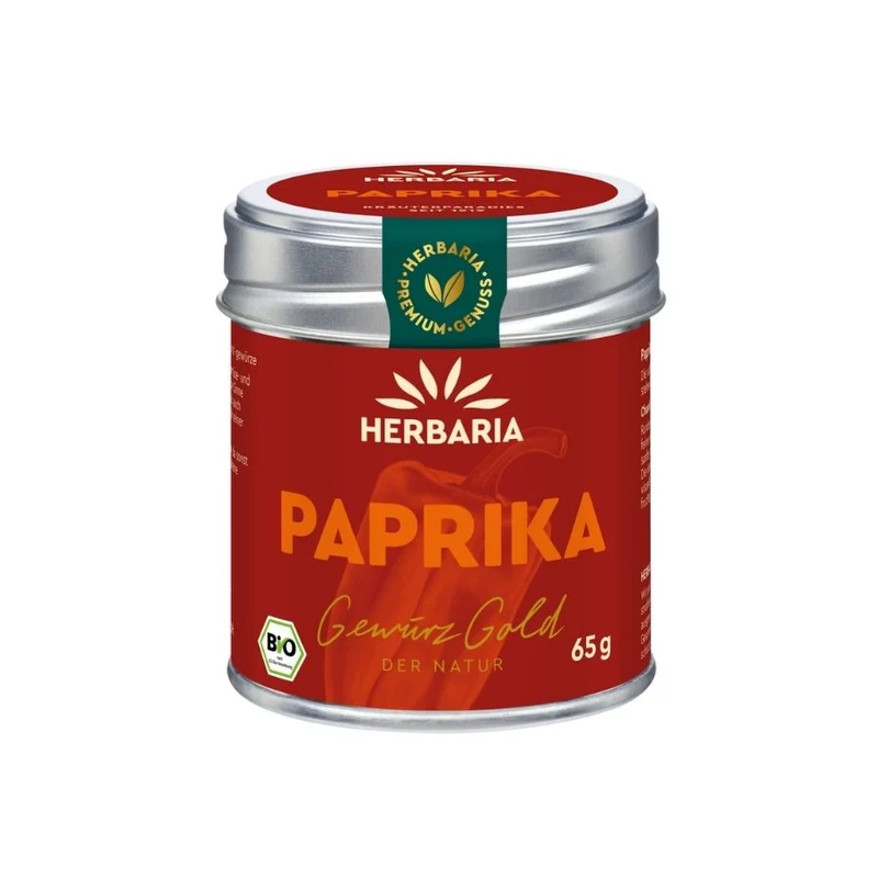 Herbaria Paprika edelsüß Bio SD-Dose, 65 g