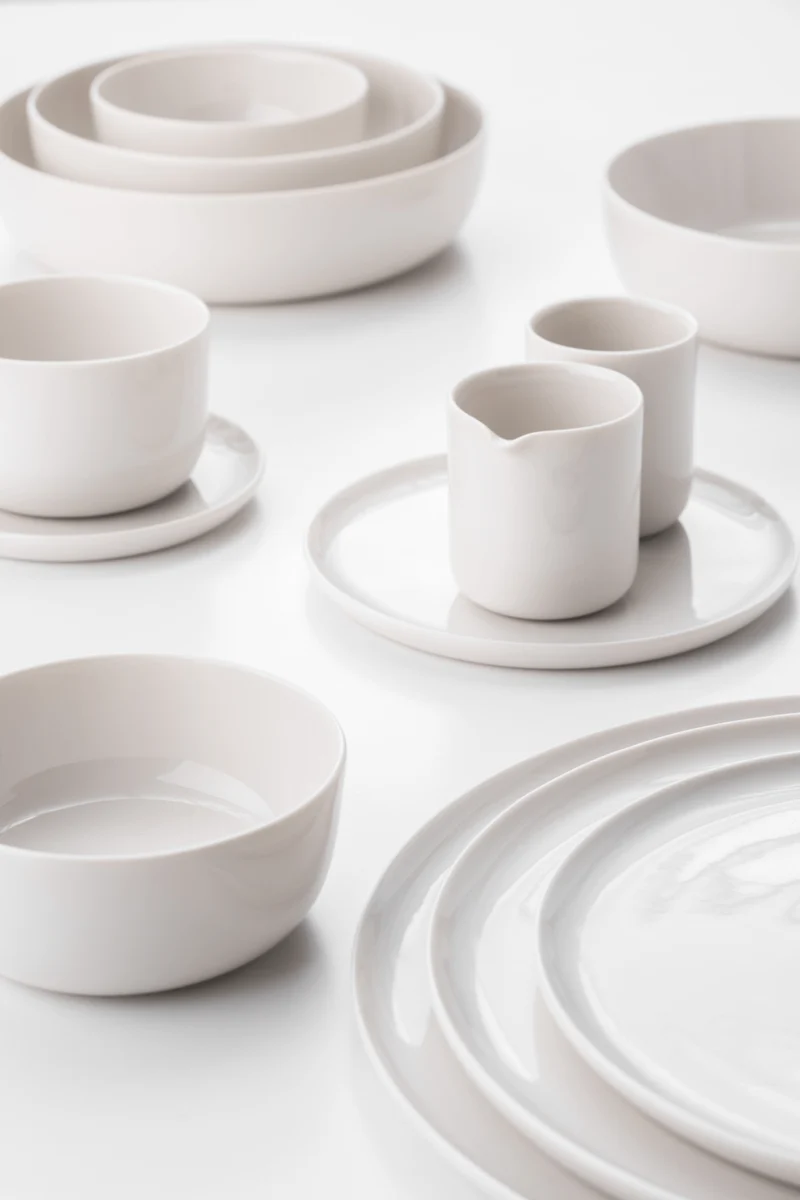 KAYA H Tea | Cappuccino Cup - Set of 2 | shiny-white
