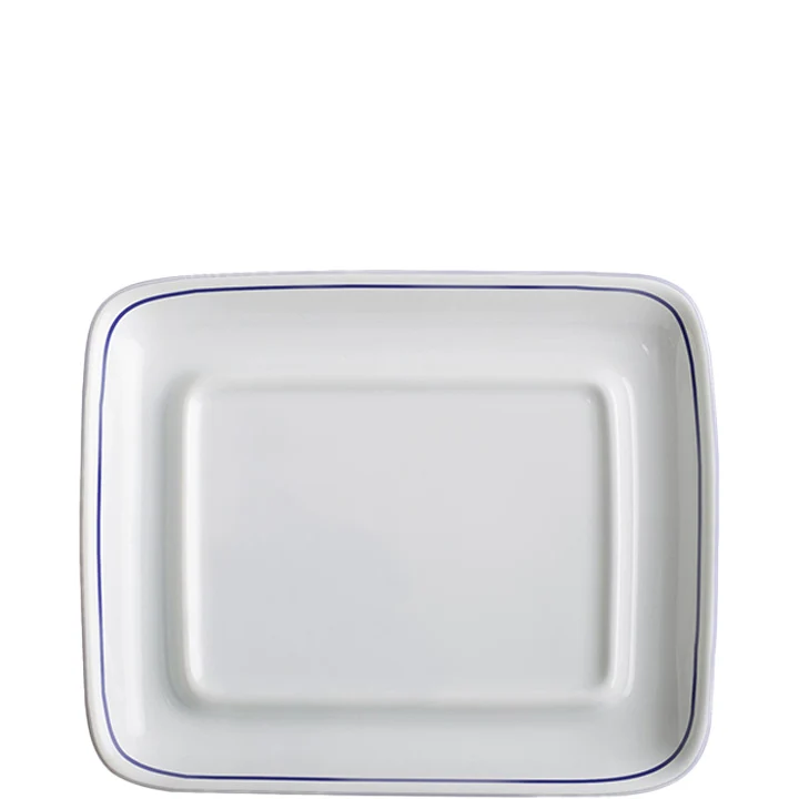 KAHLA Blau Saks Unterteil zur Butterdose, eckig Blau Saks