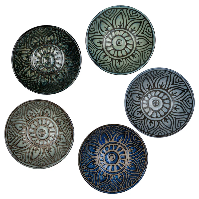 Teeschalen-Set Jara - 5 Porzellanschalen
