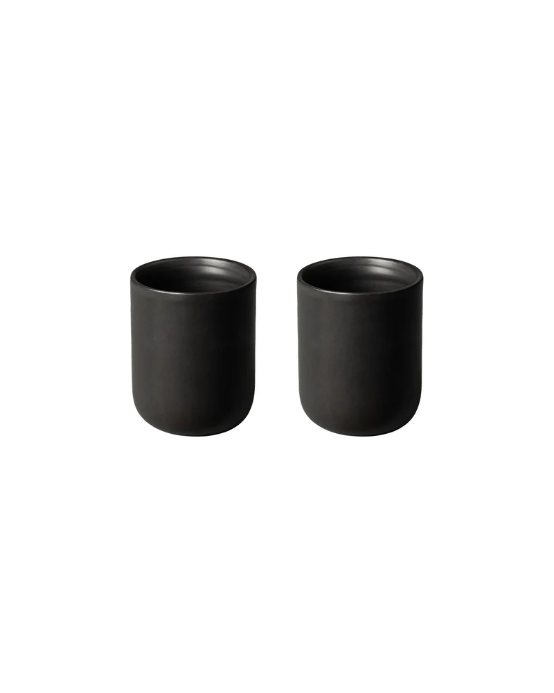 KAYA H Espresso Cup - Set of 2 | matte-black