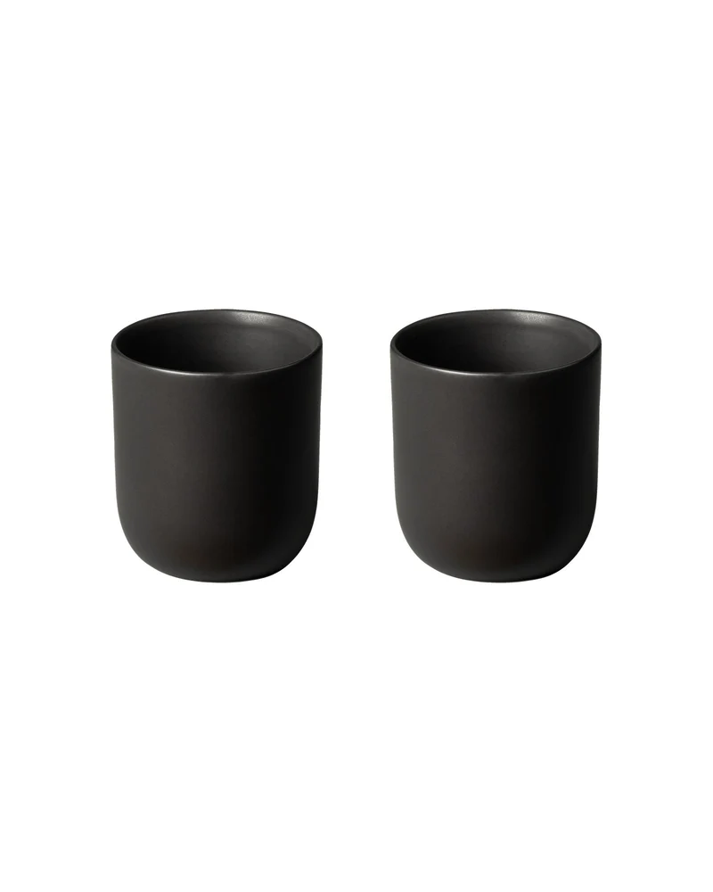 KAYA H Cortado Cup - Set of 2 | matte-black