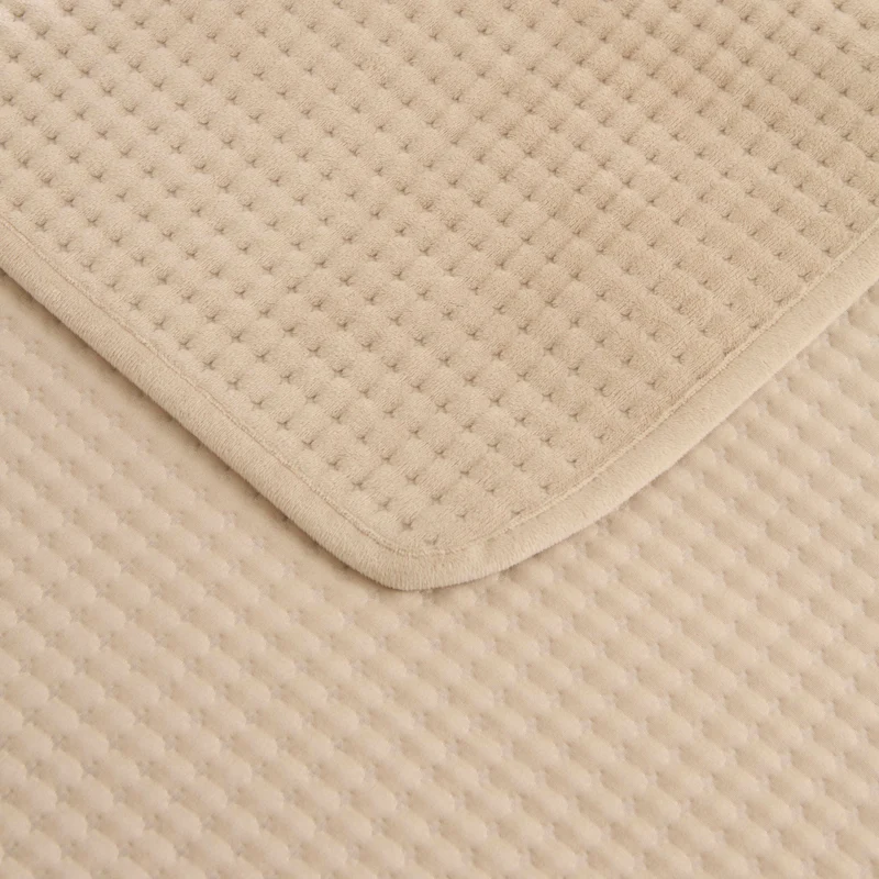 Karaca Chloe Tagesdecke, Einzelbett, Beige