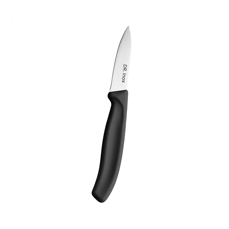 Dr. Inox Schälmesser 19cm, Schwarz