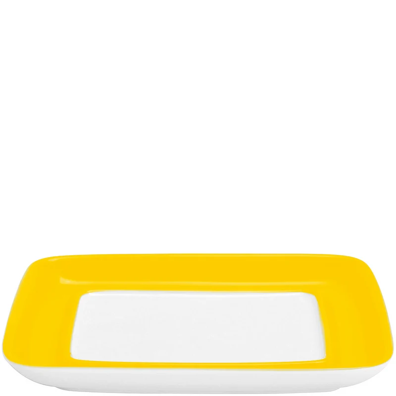 KAHLA Pronto Colore Unterteil zur Butterdose, eckig sunny yellow