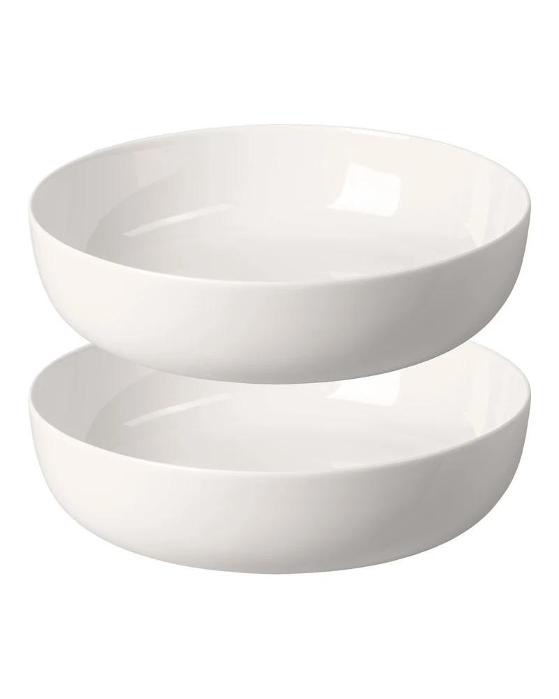 KAYA H Grand Bowl - Set of 2 | shiny-white