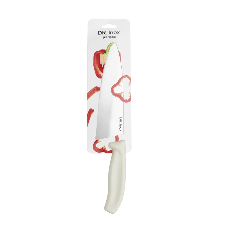 Dr. Inox Kochmesser 33cm, Creme
