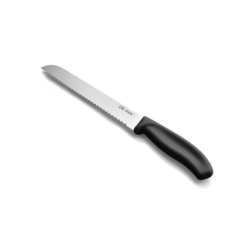 Dr. Inox Brotmesser 32cm, Schwarz
