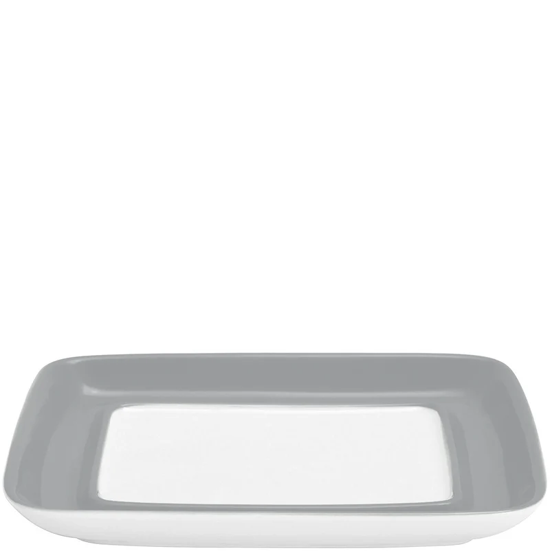 KAHLA Pronto Colore Unterteil zur Butterdose, eckig cool gray