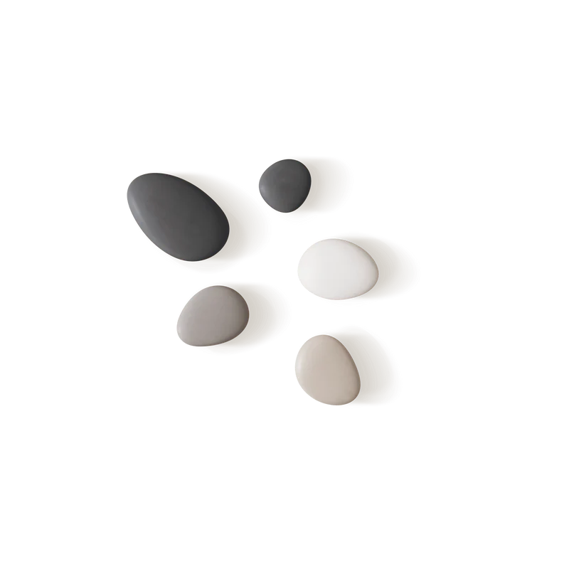 Wandinstallation HOOKS Set of 5 - oval | all-sorted