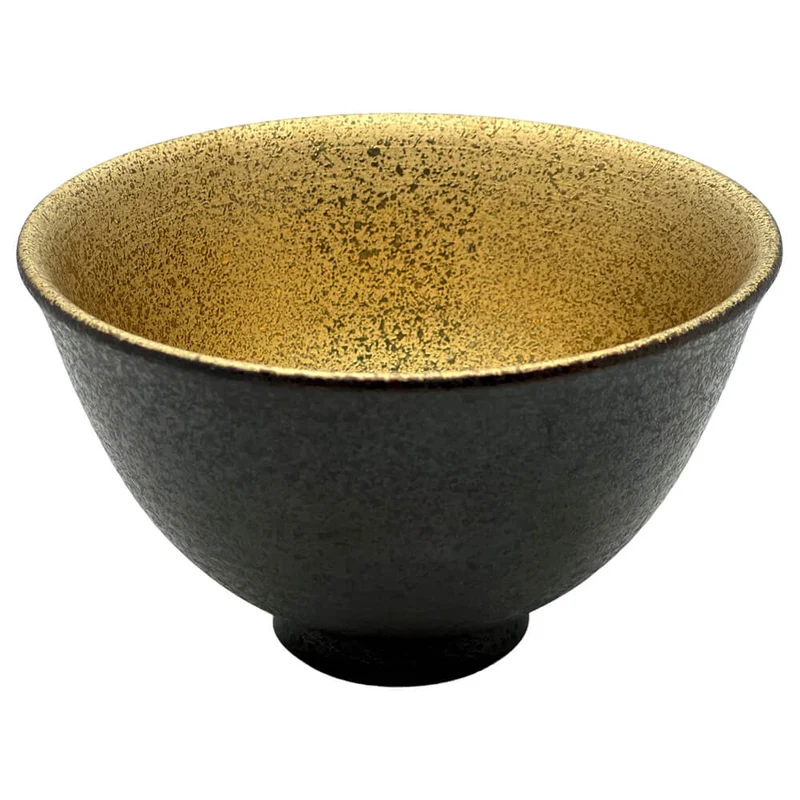 Matchaschale Medaru gold & bronze