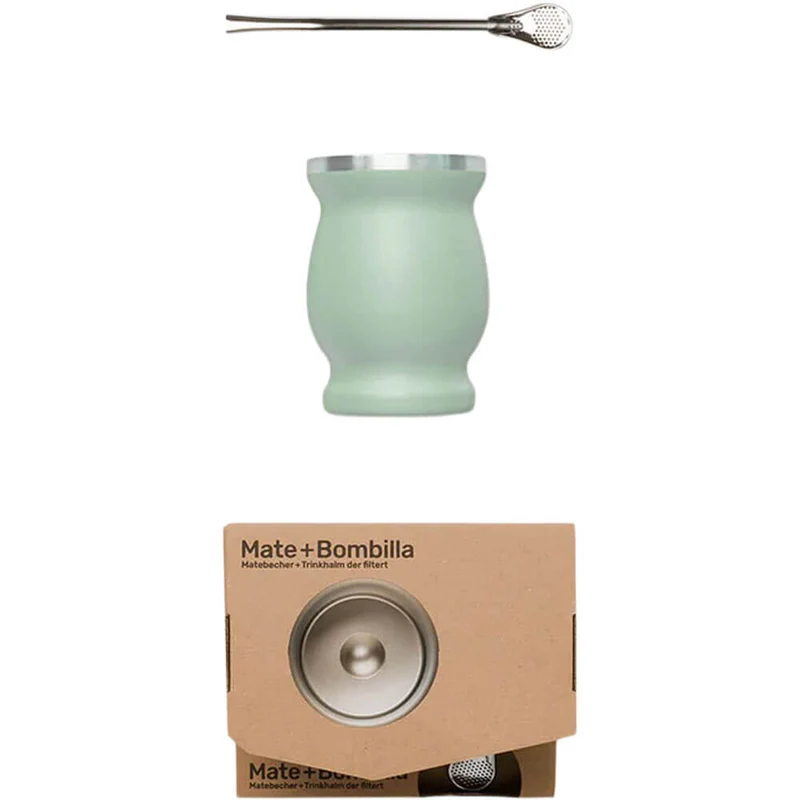 Matebecher mit Bombilla