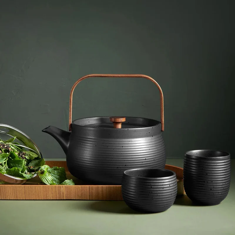 Teebecher, black, 0,2 l. | 23080190 | Porzellan