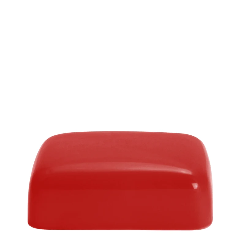 KAHLA Pronto Colore Oberteil zur Butterdose, eckig cherry red