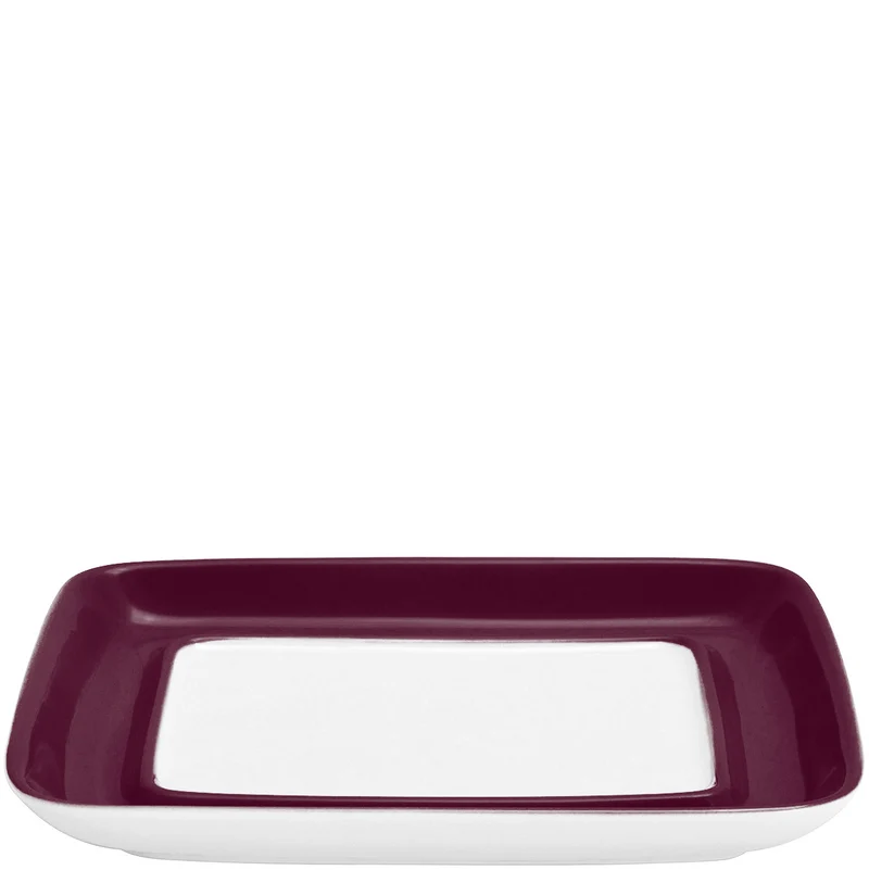 KAHLA Pronto Colore Unterteil zur Butterdose, eckig wild berry