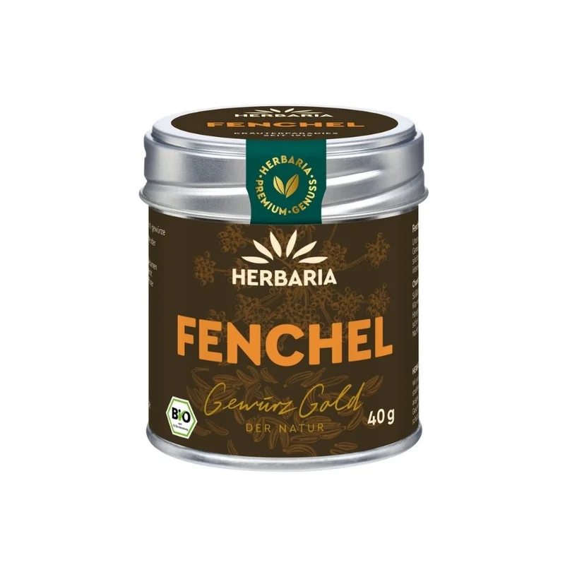 Herbaria Fenchelsamen ganz Bio SD-Dose, 40 g