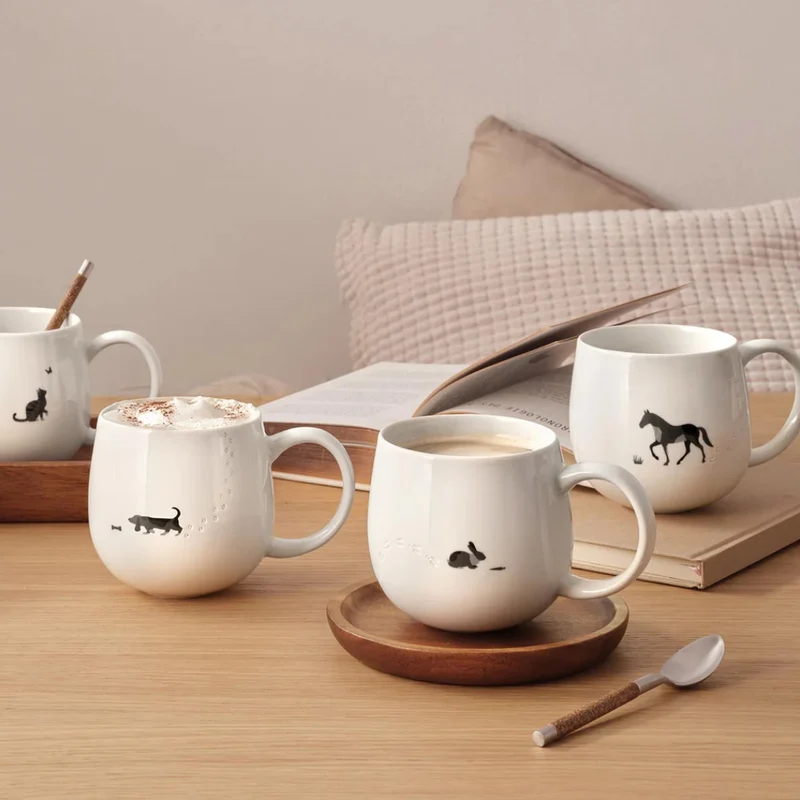 Henkelbecher, Cat, 0,4 l. | 22061338 | New Bone China