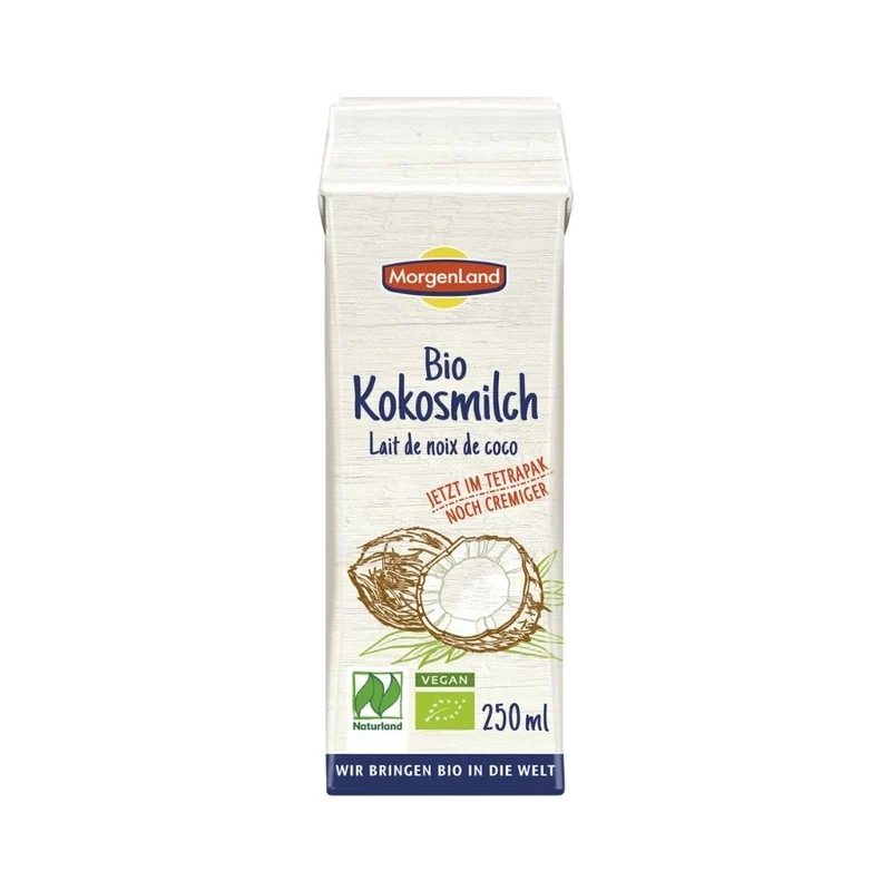 Morgenland Kokosmilch extra Bio, 250ml