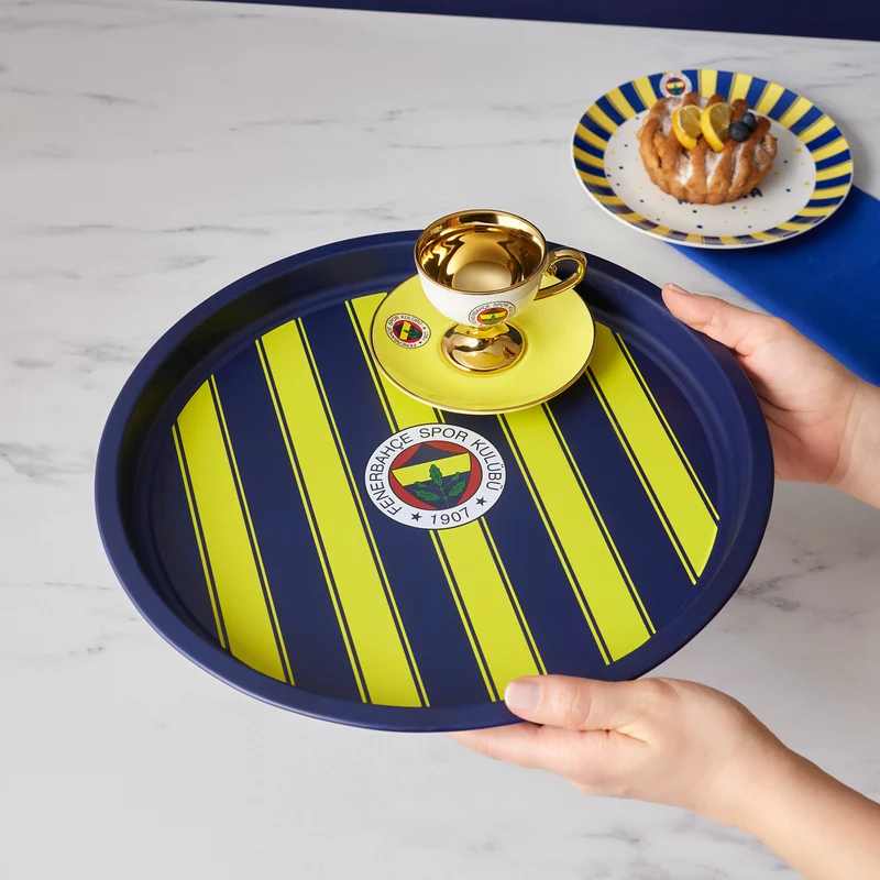Karaca x Fenerbahçe Lizenziertes Metalltablett
