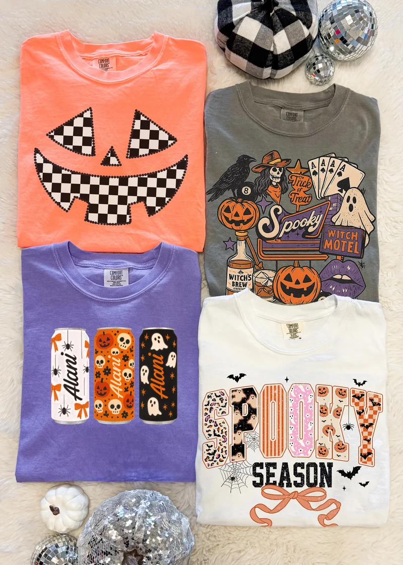Halloween Edition Comfort Color Tees
