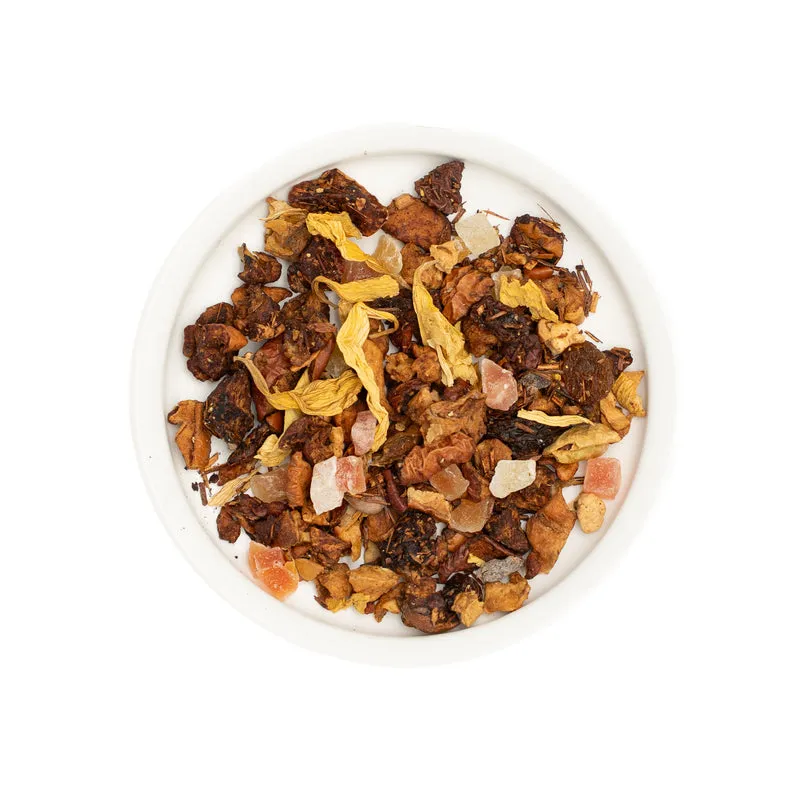 Gelber Pfirsich - Tee mit Sprüchen | Früchtetee | Mild