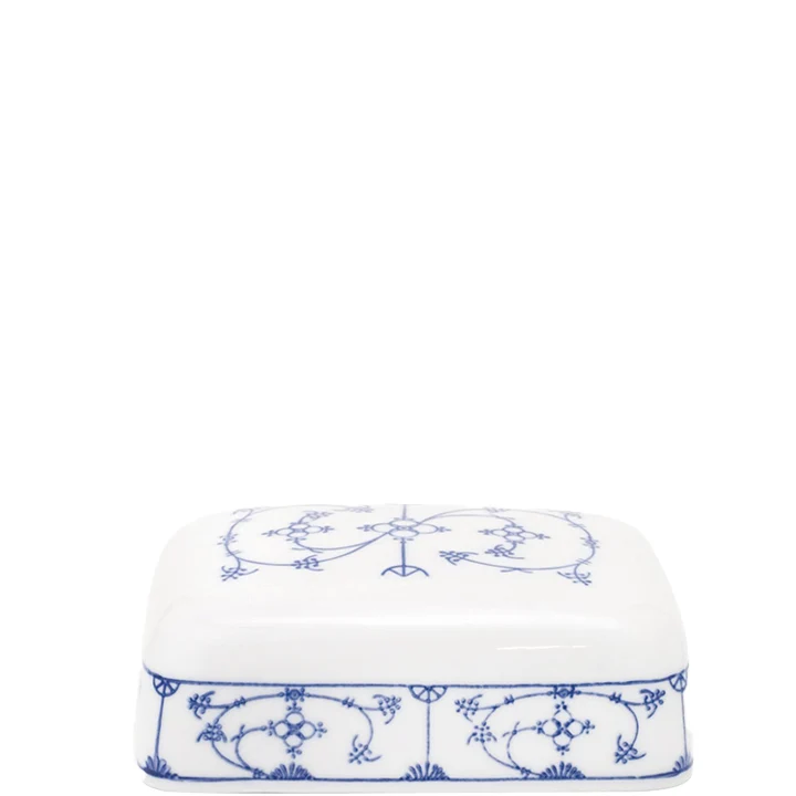 KAHLA Blau Saks Oberteil zur Butterdose, eckig Blau Saks