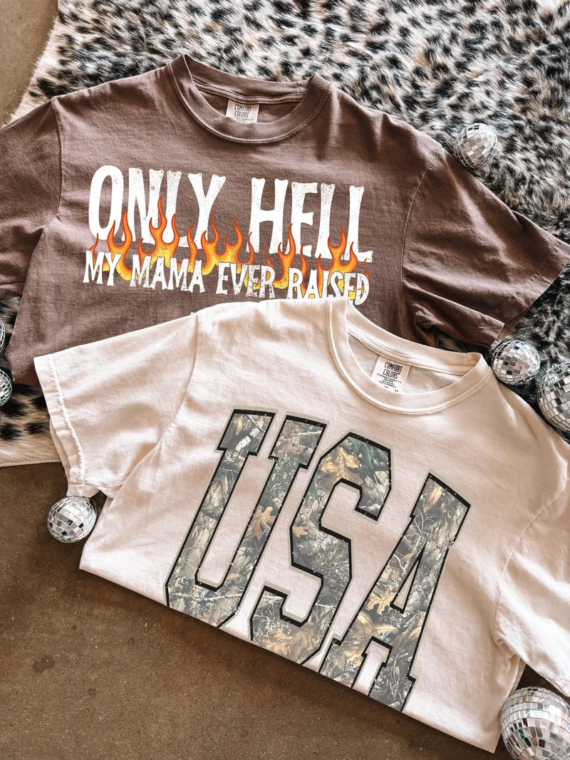 Untamed Edit Comfort Colors Tees