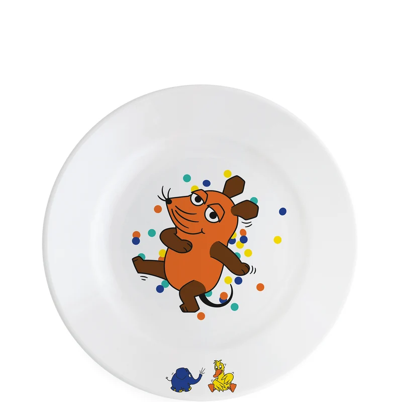 KAHLA DieMaus Frühstücksteller 20,5 cm Konfetti