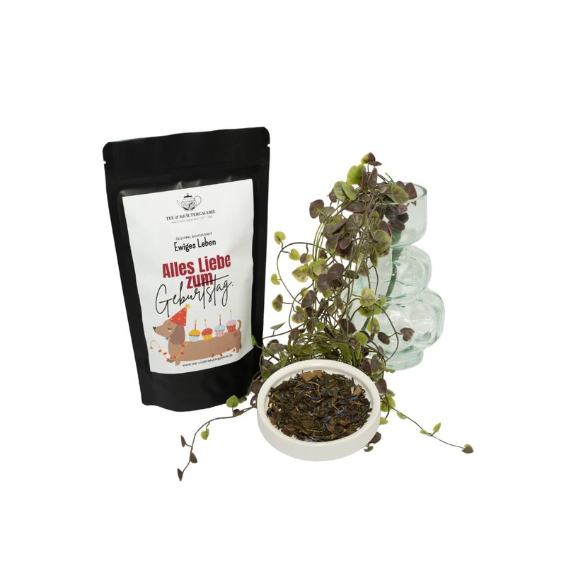 Ewiges Leben - Tee mit Sprüchen | Grüntee | Aroma