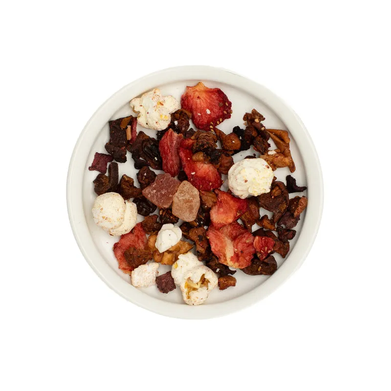Erdbeer Popcorn | Früchtetee | Mild