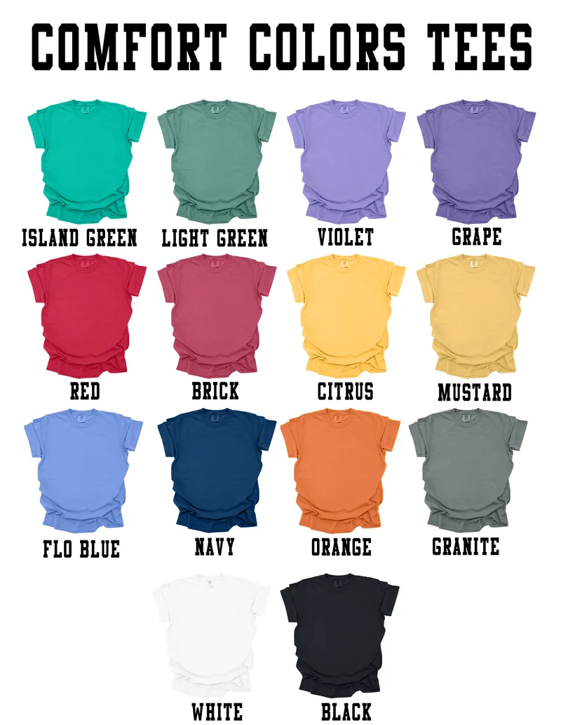 TouchDown Season Comfort Color Tee- Hometown Huddle