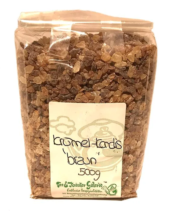 Kandis | Krümelkandis braun | Kandiszucker | Teezubehör